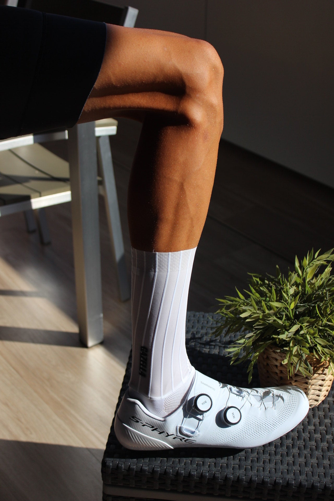 GAZELLA AERO SOCKS WHITE